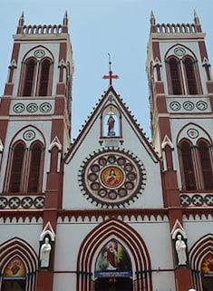 Basilica Of The Sacred Heart Of Jesus Pondicherry